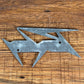 Peavey Classic Metal Logo Badge 6"x3" #1 Used