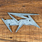 Peavey Classic Metal Logo Badge 6"x3" #5 Used