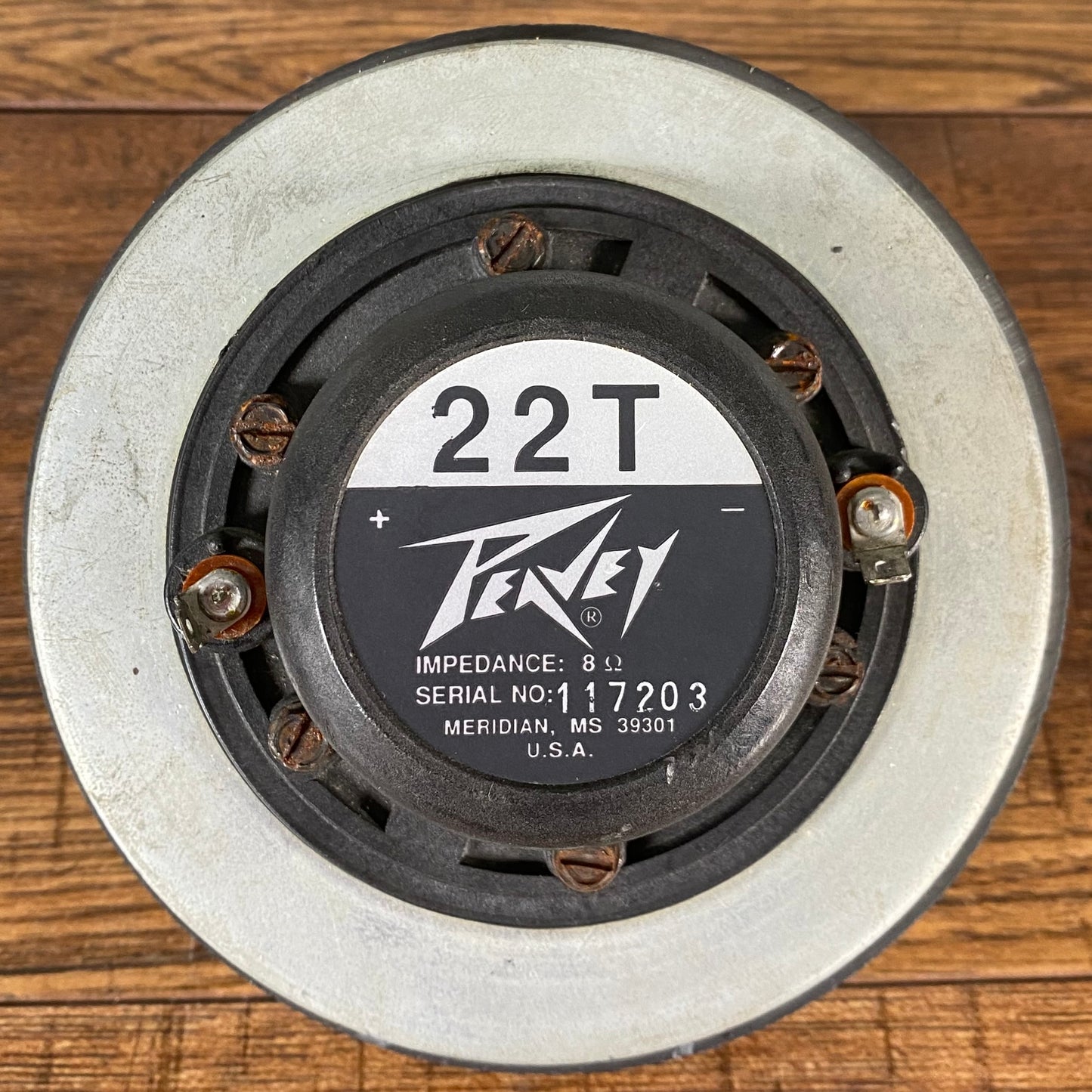 Peavey 22T 40 Watt 8 Ohm Titanium High Frequency Compression Driver Used