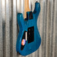 ESP LTD MH-203QM See Thru Blue Quilt Top Guitar MH203QMSTB #0262 Used