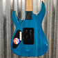 ESP LTD MH-203QM See Thru Blue Quilt Top Guitar MH203QMSTB #0262 Used