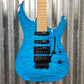 ESP LTD MH-203QM See Thru Blue Quilt Top Guitar MH203QMSTB #0262 Used