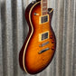 ESP LTD EC-256 Flame Dark Brown Sunburst Guitar LEC256FMDBSB #0468 Used