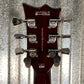 ESP LTD EC-256 Flame Dark Brown Sunburst Guitar LEC256FMDBSB #0468 Used