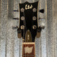 ESP LTD EC-256 Flame Dark Brown Sunburst Guitar LEC256FMDBSB #0468 Used