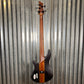 Schecter Charles Berthoud CB-5 See Through Black Satin EMG 5 String Bass #2510