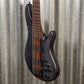 Schecter Charles Berthoud CB-5 See Through Black Satin EMG 5 String Bass #2510
