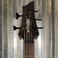 Schecter Charles Berthoud CB-5 See Through Black Satin EMG 5 String Bass #2510