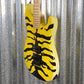 ESP LTD GL-200MT George Lynch Yellow Tiger Stripe Graphic Guitar LGL200MT #1404 Used