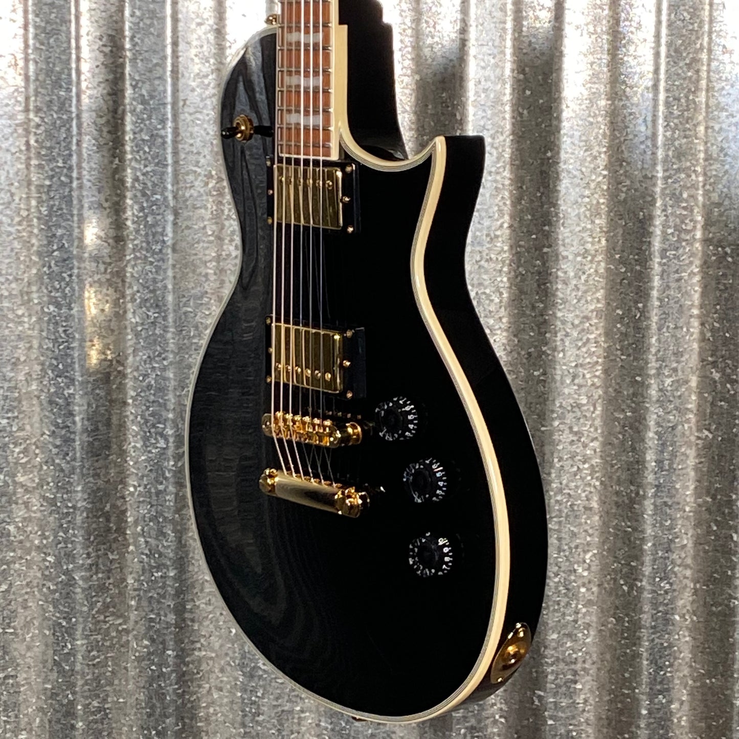 ESP LTD EC-256 Eclipse Black Guitar & Bag LEC256BLK #1486 Used