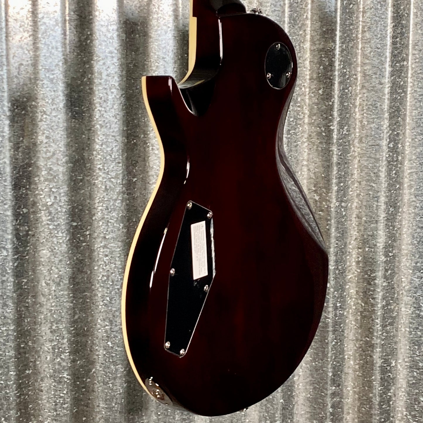 ESP LTD EC-256 Flame Dark Brown Sunburst Guitar LEC256FMDBSB #0525 Used