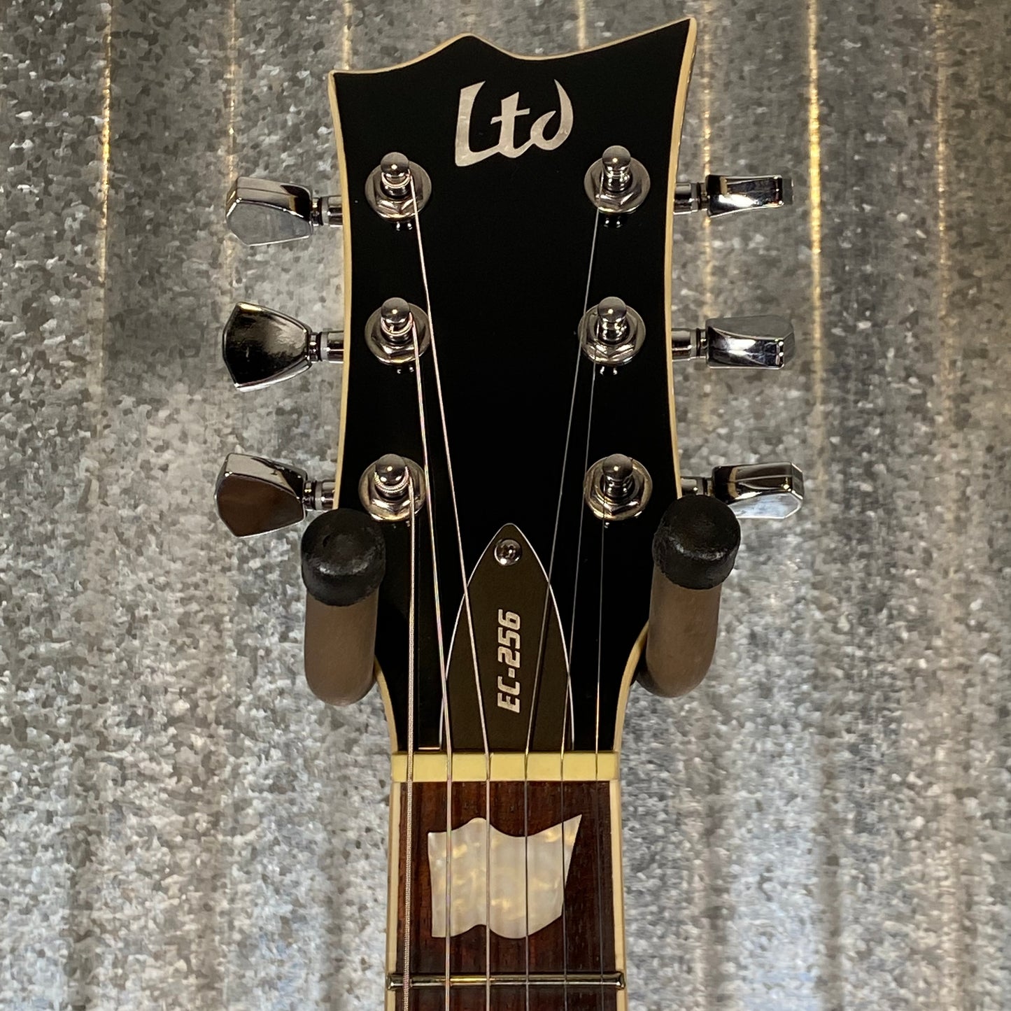 ESP LTD EC-256 Flame Dark Brown Sunburst Guitar LEC256FMDBSB #0525 Used