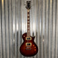 ESP LTD EC-256 Flame Dark Brown Sunburst Guitar LEC256FMDBSB #0525 Used