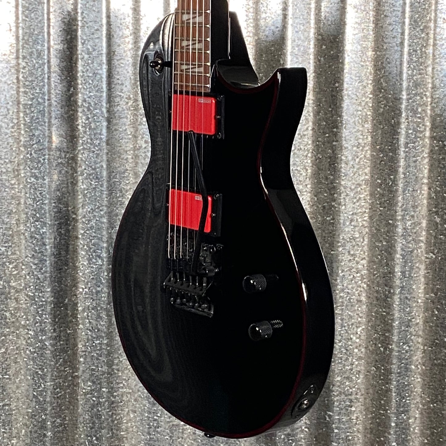 ESP LTD GH-200 Gary Holt Floyd Rose Black Guitar LGH200BLK #0717 Used