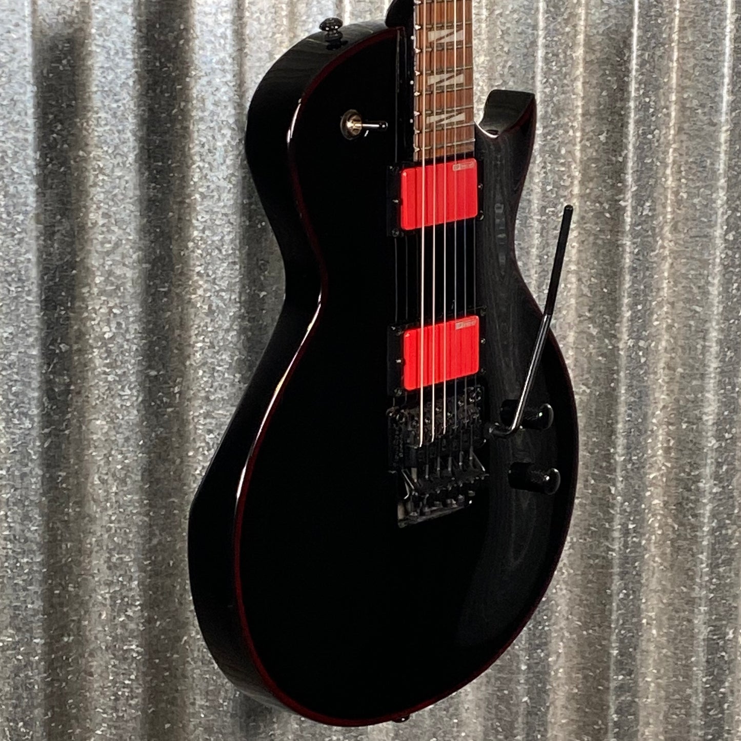 ESP LTD GH-200 Gary Holt Floyd Rose Black Guitar LGH200BLK #0717 Used