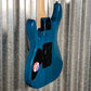 ESP LTD MH-203QM See Thru Blue Quilt Top Guitar MH203QMSTB #0100 Used