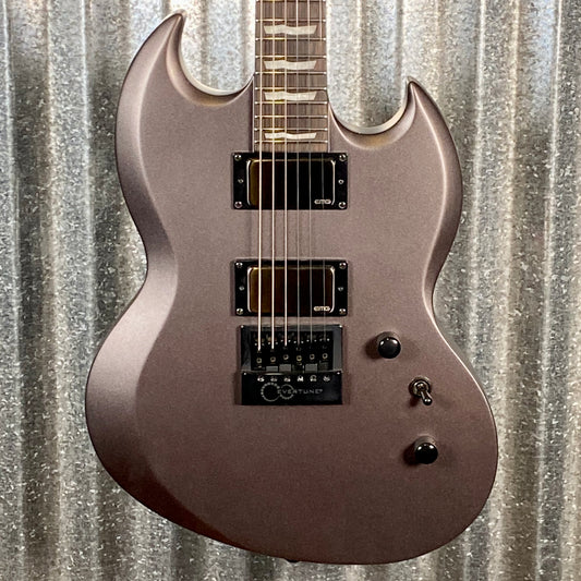 ESP LTD Viper-1000 Evertune Charcoal Metallic Satin EMG Guitar LVIPER1000ETCHMS #1510 Used