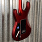 ESP LTD MH-1000 Evertune Candy Apple Red Satin Guitar LMH1000ETCARS #0098 Used
