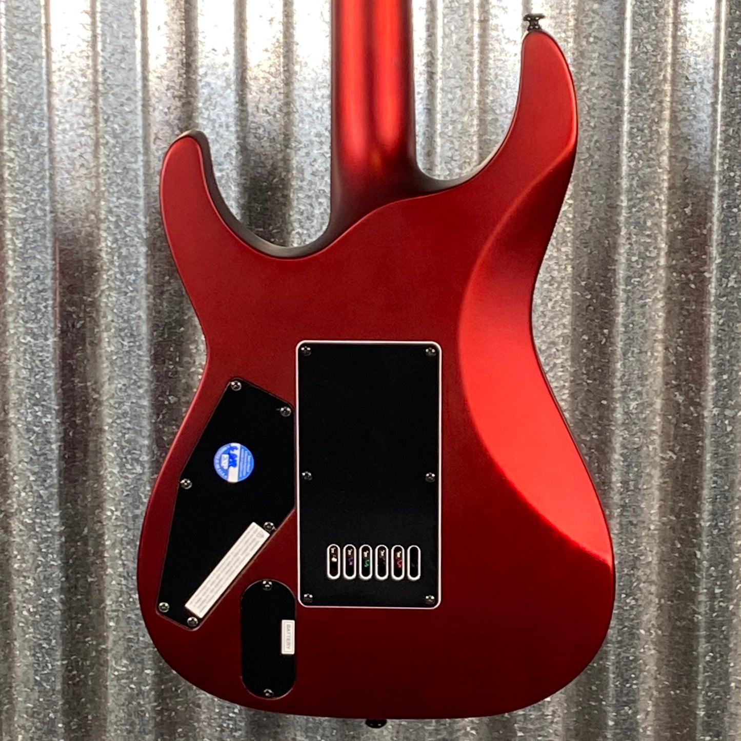 ESP LTD MH-1000 Evertune Candy Apple Red Satin Guitar LMH1000ETCARS #0098 Used