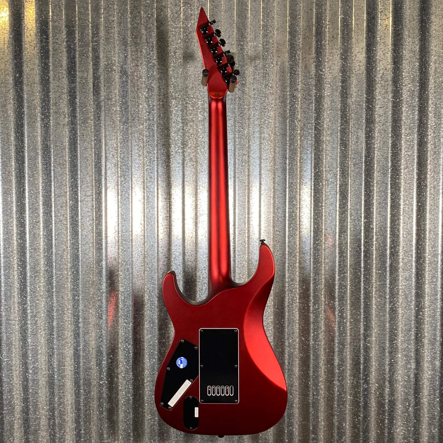 ESP LTD MH-1000 Evertune Candy Apple Red Satin Guitar LMH1000ETCARS #0098 Used