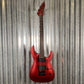 ESP LTD MH-1000 Evertune Candy Apple Red Satin Guitar LMH1000ETCARS #0098 Used