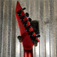 ESP LTD MH-1000 Evertune Candy Apple Red Satin Guitar LMH1000ETCARS #0098 Used