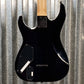 ESP LTD M-1001 Neck Thru Quilt Top Charcoal Burst EMG LM1001NTQMCHB #0448 Used