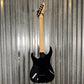 ESP LTD M-1001 Neck Thru Quilt Top Charcoal Burst EMG LM1001NTQMCHB #0448 Used