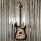 ESP LTD M-1001 Neck Thru Quilt Top Charcoal Burst EMG LM1001NTQMCHB #0448 Used