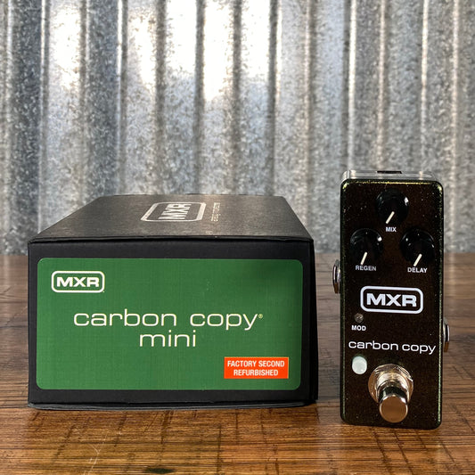 Dunlop MXR M299 Carbon Copy Mini Analog Delay Guitar Effect Pedal B Stock
