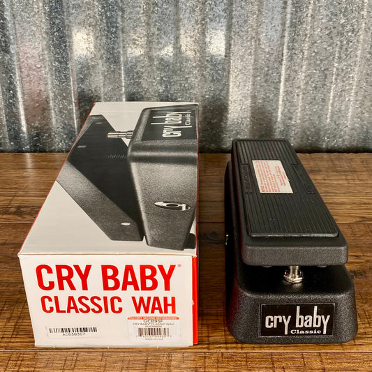 Dunlop GCB95F Cry Baby Classic Fasel Wah Guitar Effect Pedal B Stock