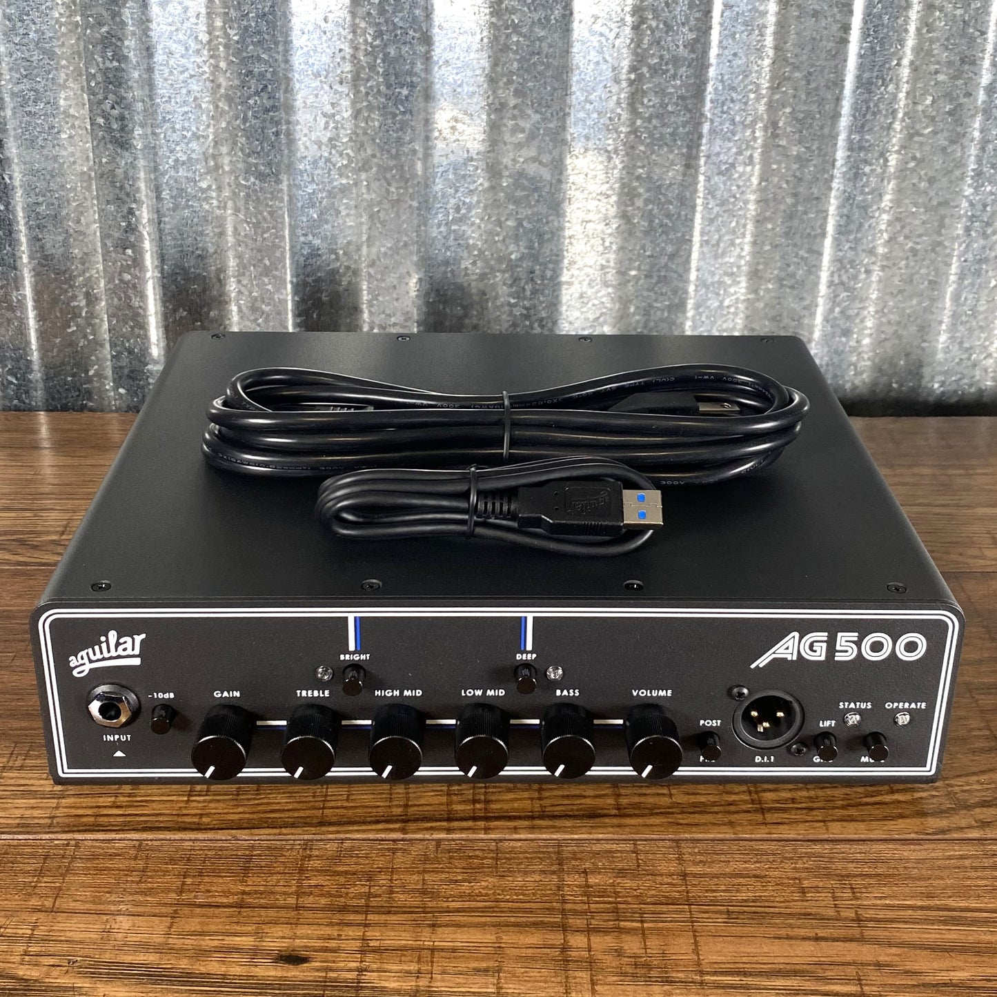 Aguilar AG500v2 AG 500 Generation 2 Bass Amplifier Head Demo