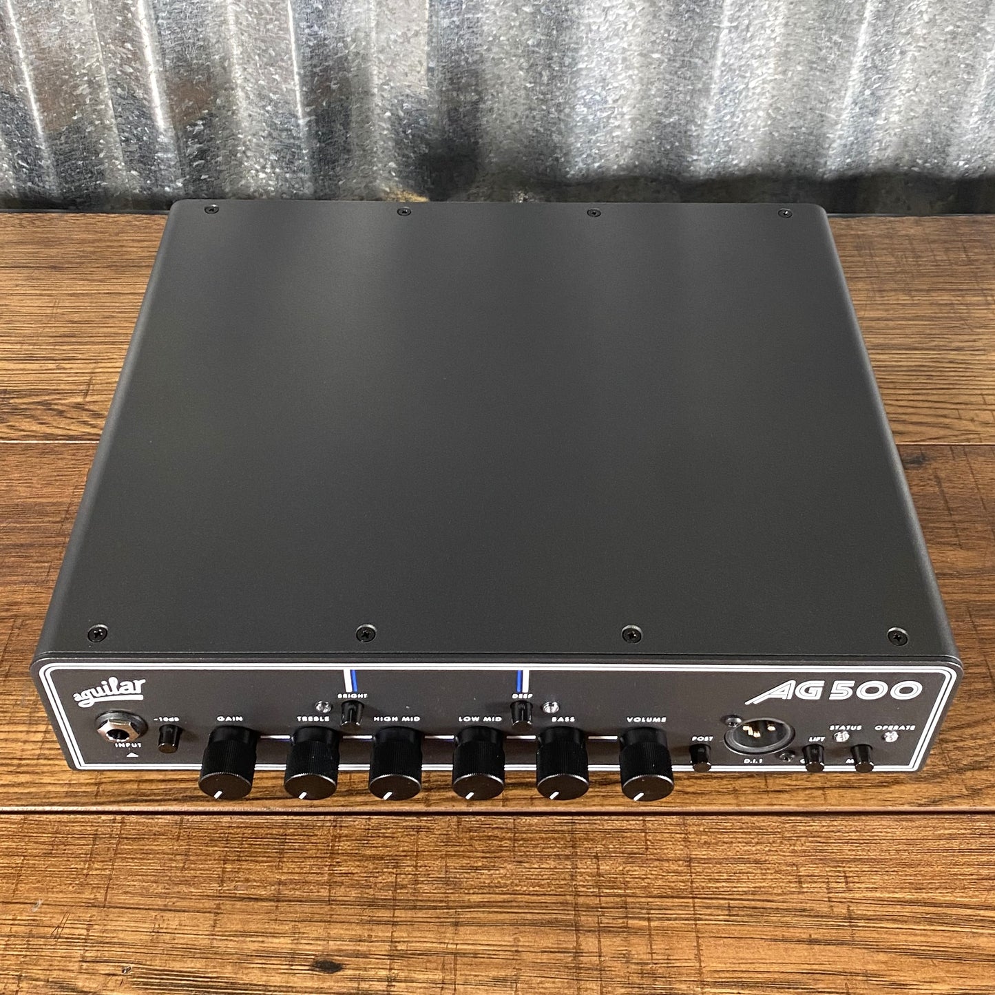 Aguilar AG500v2 AG 500 Generation 2 Bass Amplifier Head Demo