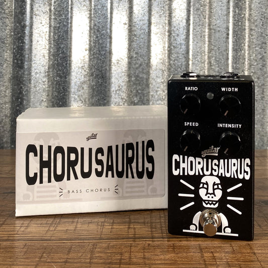 Aguilar Chorusaurus v2 Bass Chorus Effect Pedal Demo