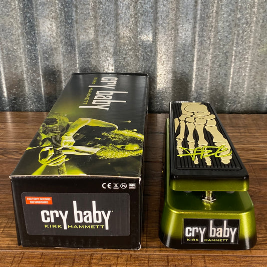 Dunlop KH95 Kirk Hammett Cry Baby Wah Guitar Effect Pedal B Stock