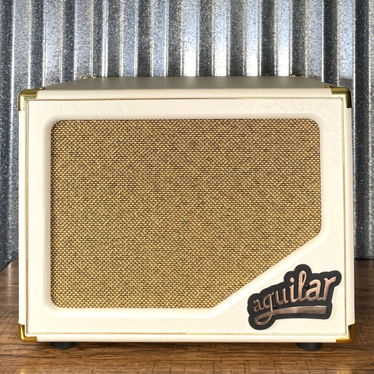 Aguilar SL 112 30th Anniversary Edition Gold 8 Ohm 12 Bass Amplifier Speaker Cabinet Demo