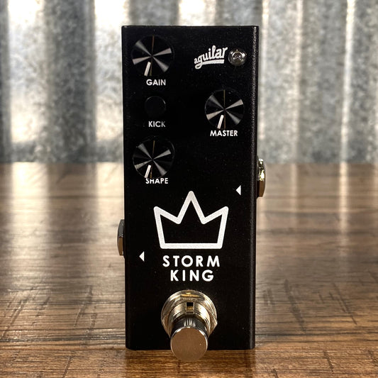 Aguilar Storm King Bass Distortion Fuzz Effect Pedal Demo