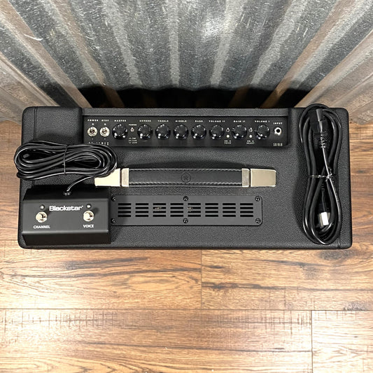 Blackstar St James 50 Watt 2 Channel 1x12 Tube Reverb Guitar Amplifier Combo 6L6 STJ506L6C Demo