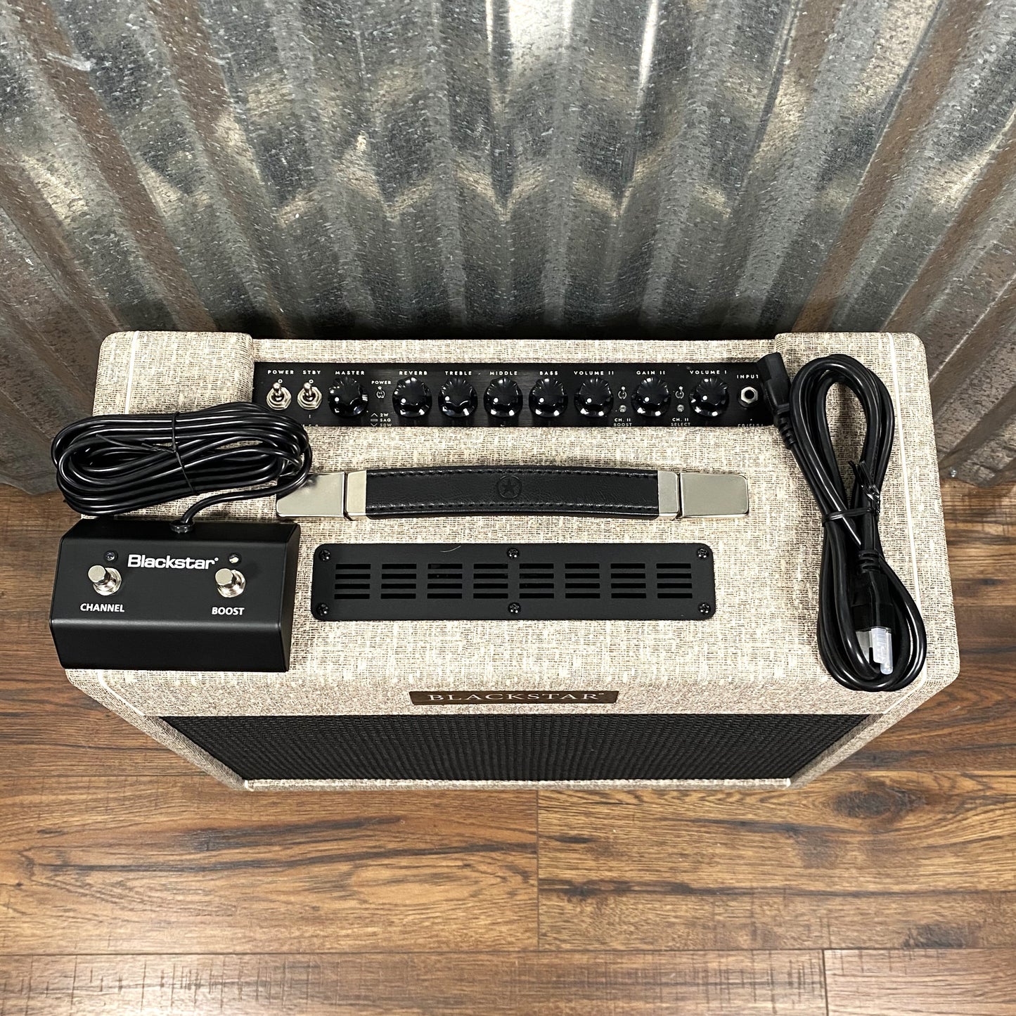 Blackstar St James 50 Watt 2 Channel 1x12 Tube Reverb Guitar Amplifier Combo EL34 STJ50EL34C Demo