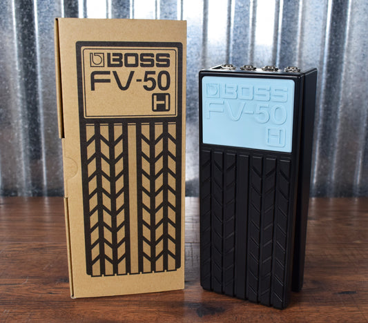 Boss FV-50H High Impedance Foot Volume Guitar Bass Keyboard Effect Pedal Demo
