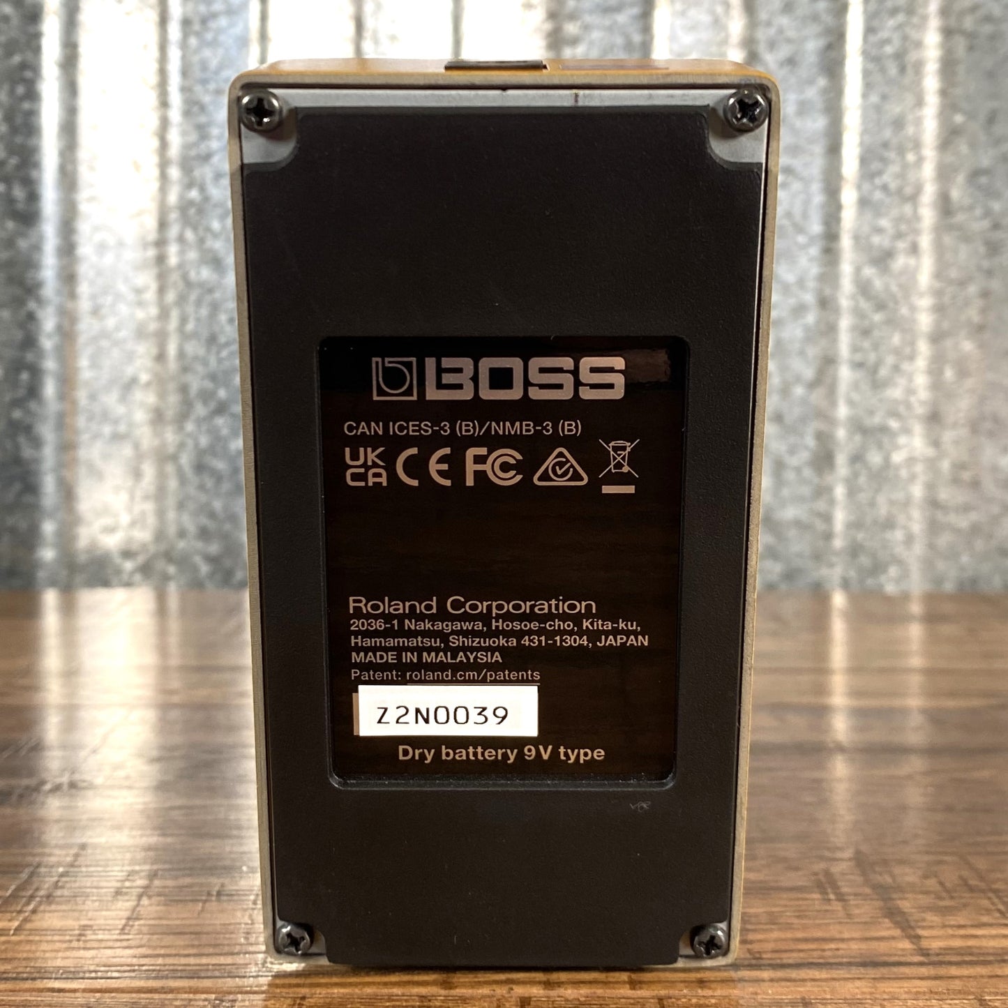 Boss OD-1X Overdrive Guitar Effect Pedal Demo