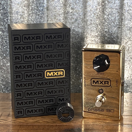 Dunlop MXR M101GLD 50th Anniversary Phase 90 Gold Guitar Effect Pedal Demo