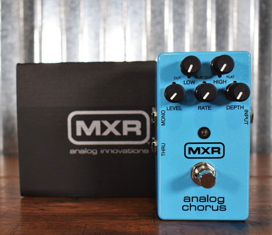 Dunlop MXR M234 Analog Chorus Guitar Effect Pedal Demo
