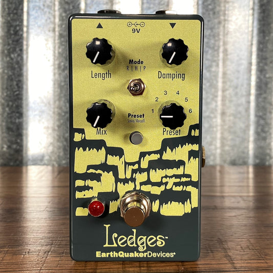 Earthquaker Devices EQD Ledges Tri Dimemsional Reverberation Machine Guitar Effect Pedal Demo