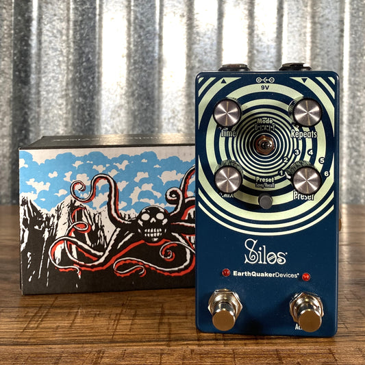 Earthquaker EQD Devices Silos Multi Generational Time Reflection Delay Guitar Effect Pedal Demo
