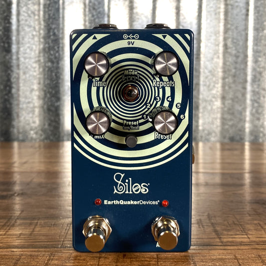 Earthquaker EQD Devices Silos Multi Generational Time Reflection Delay Guitar Effect Pedal Demo