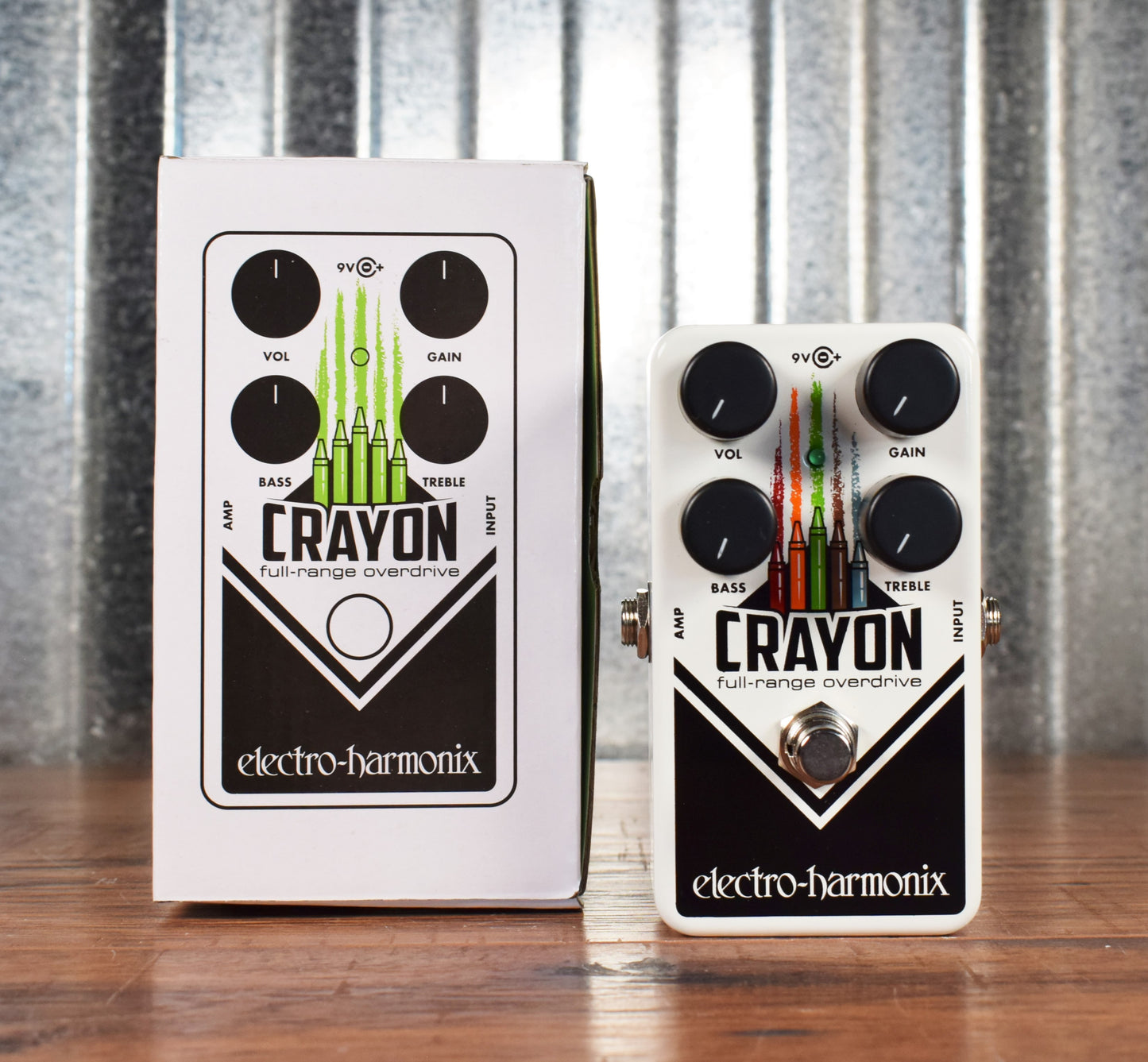 Electro-Harmonix EHX Crayon 69 Full Range Overdrive Guitar Effect Pedal Demo