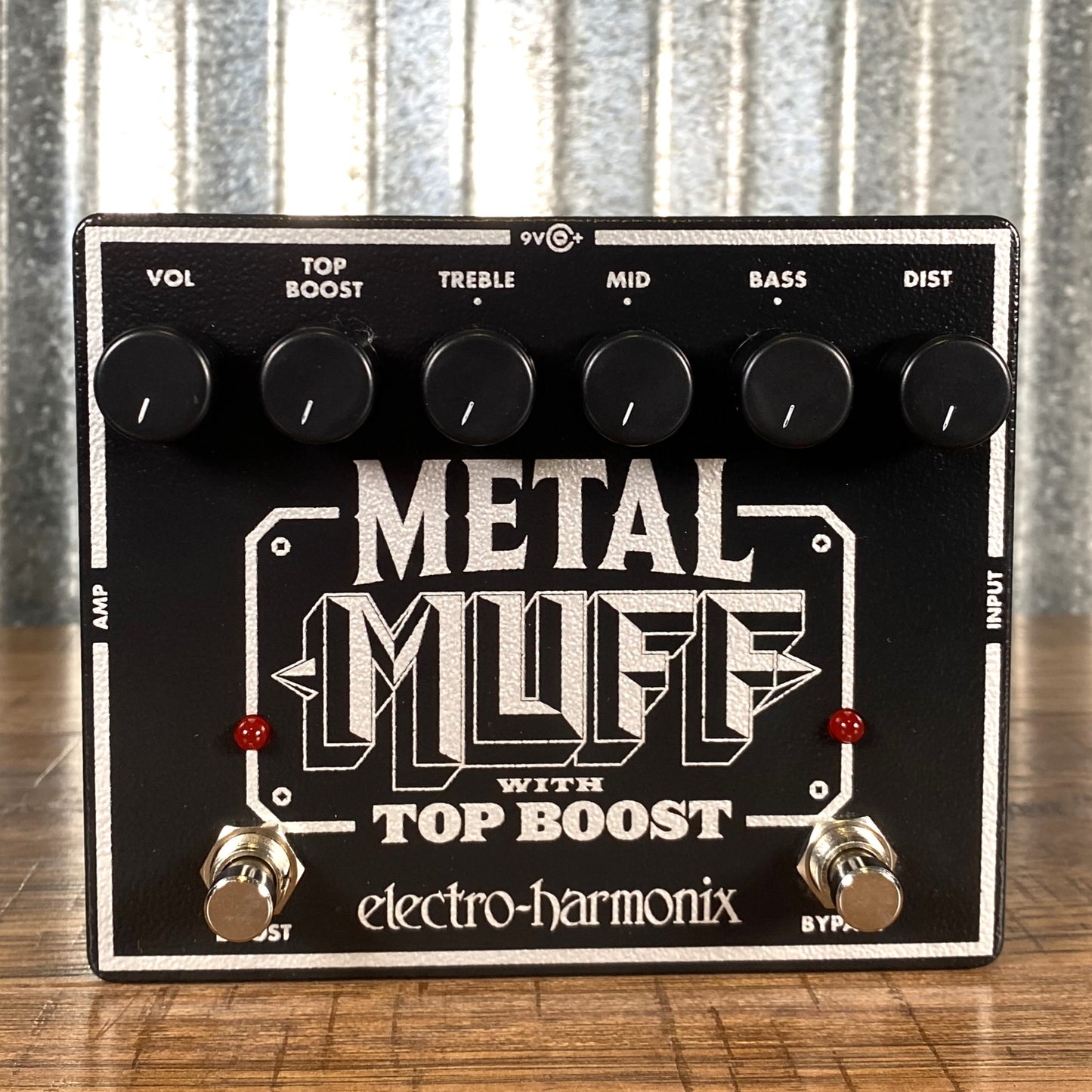 Electro-Harmonix EHX Metal Muff with Top Boost Distortion Guitar Effect Pedal Demo