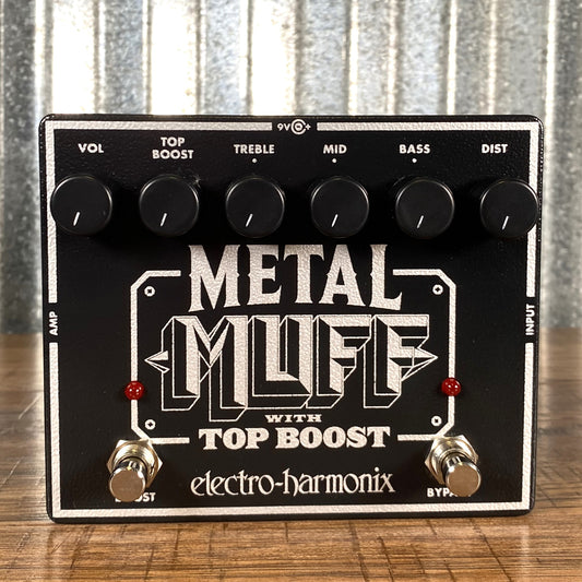 Electro-Harmonix EHX Metal Muff with Top Boost Distortion Guitar Effect Pedal Demo