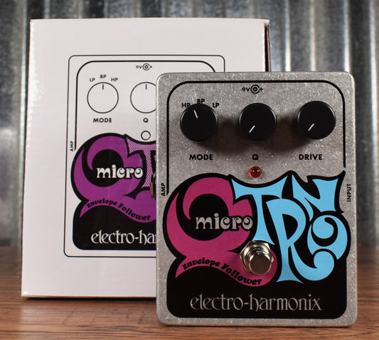 Electro-Harmonix EHX Micro Q-Tron Envelope Filter Guitar Effect Pedal Demo
